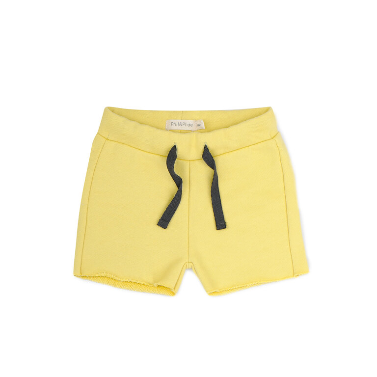 Phil & Phae chunky baby shorts // soft lime