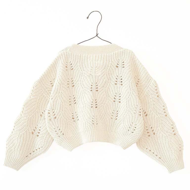 Play Up knitted cardigan // fiber