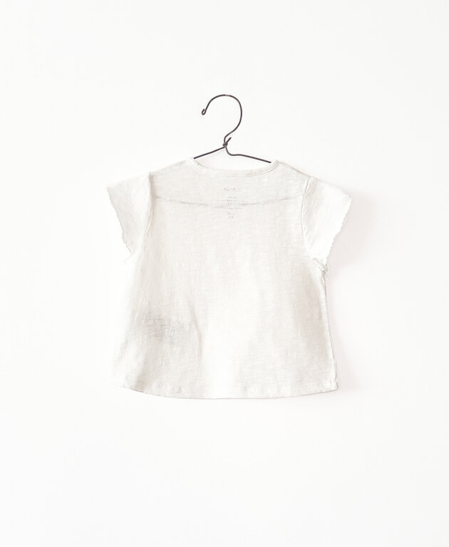 Play Up flame jersey t-shirt baby girl // felt