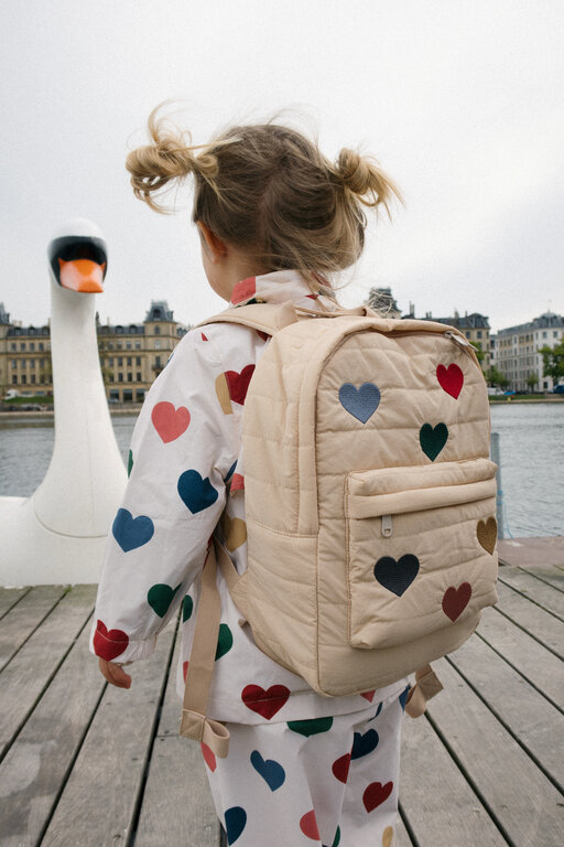 Konges Slojd juno quilted backpack midi // frappe