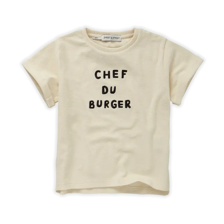 Sproet & sprout terry t-shirt // chef du burger
