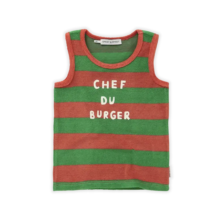 Sproet & sprout tanktop boys // chef du burger