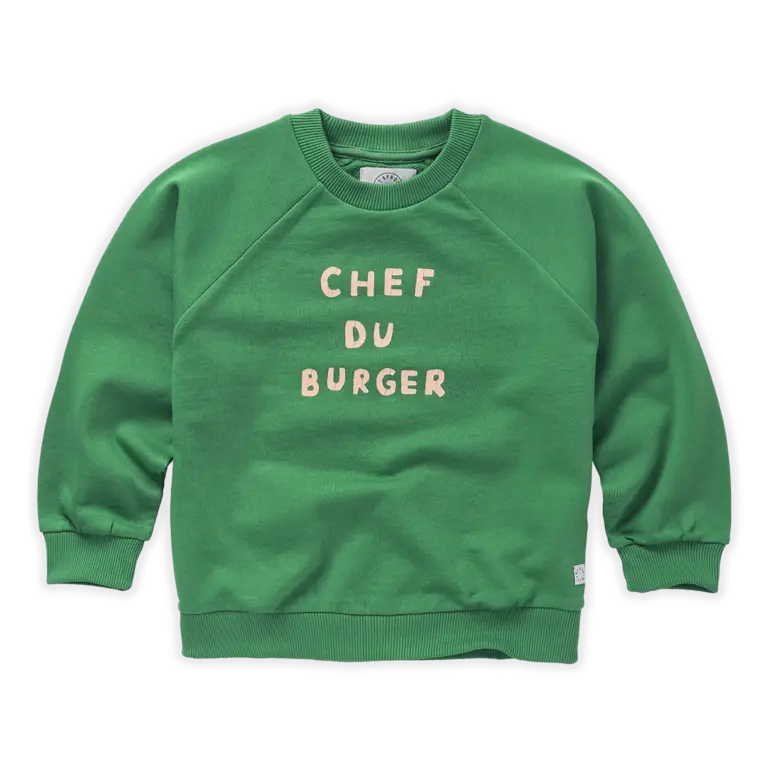 Sproet & sprout sweatshirt raglan // chef du burger