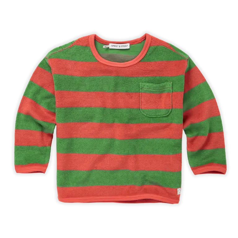 Sproet & sprout sweatshirt // stripe