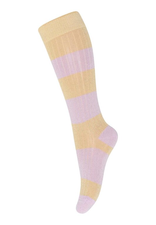 MP Denmark 10 89016 clara glitter knee socks // 1356 moonstone