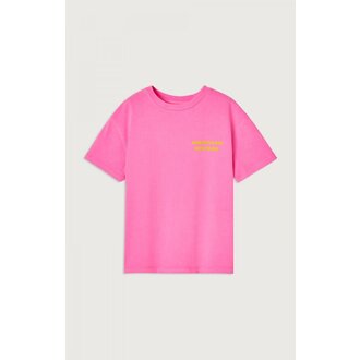 American Vintage fizvalley tee //  rose fluo
