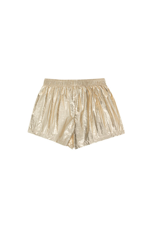 Tinycottons shiny short // gold