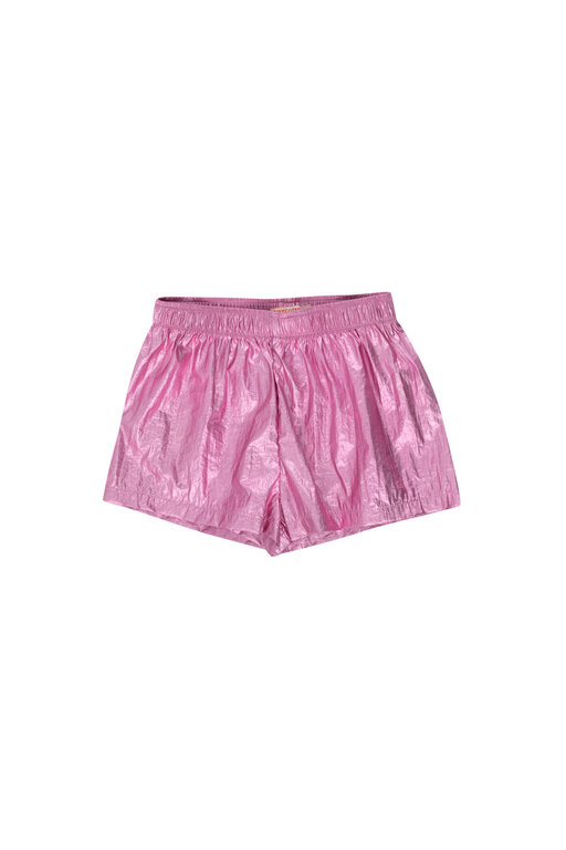 Tinycottons shiny short // metallic pink