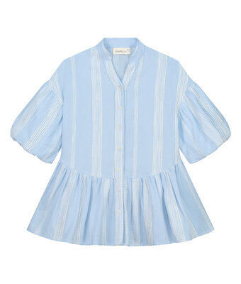 isabelle dress // blue stripe