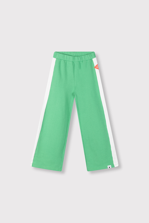Alix the label wide leg sweat pants // green