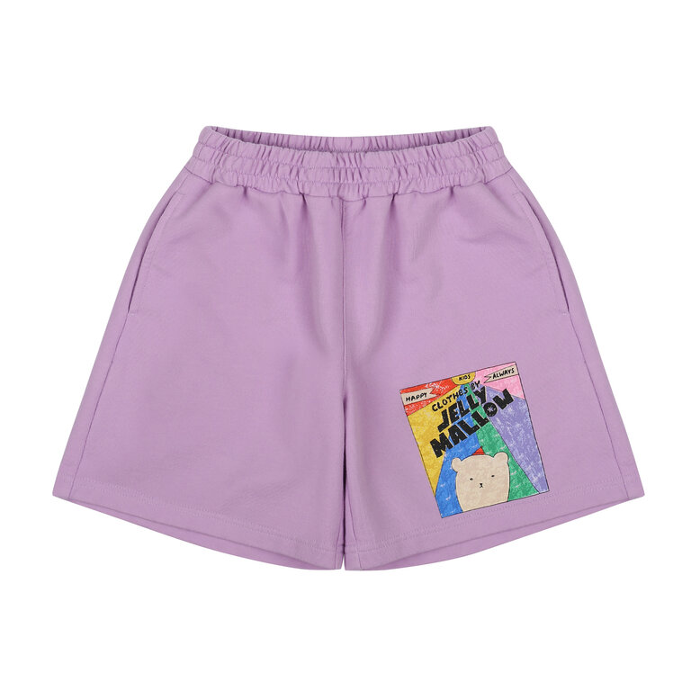 Jelly Mallow cereal shorts // purple