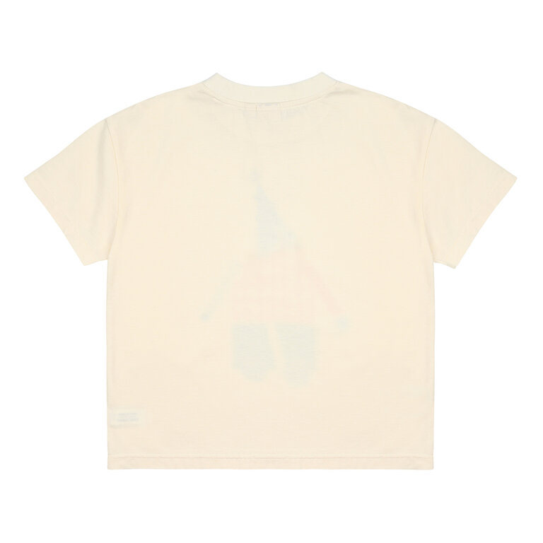 Jelly Mallow pierrot t-shirt // ivory