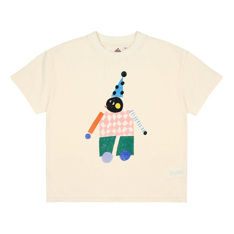 Jelly Mallow pierrot t-shirt // ivory