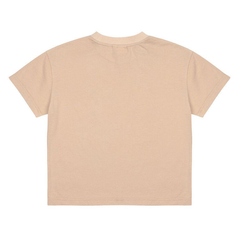 Jelly Mallow colourful apple t-shirt // beige