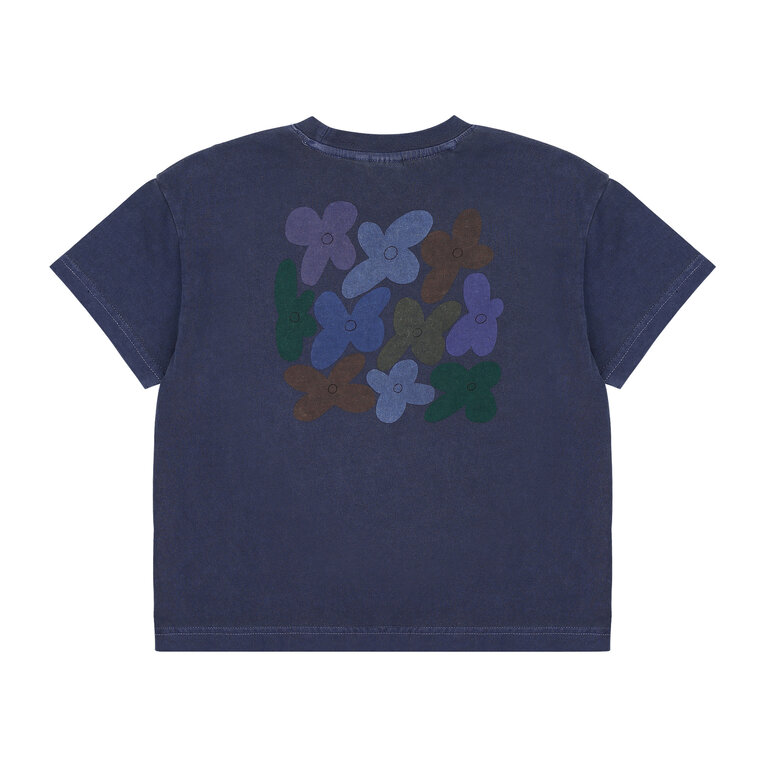 Jelly Mallow dream pigment t-shirt // navy