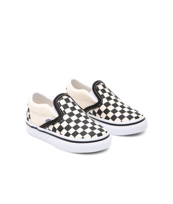 TD classic slip-on black&white checkerboard