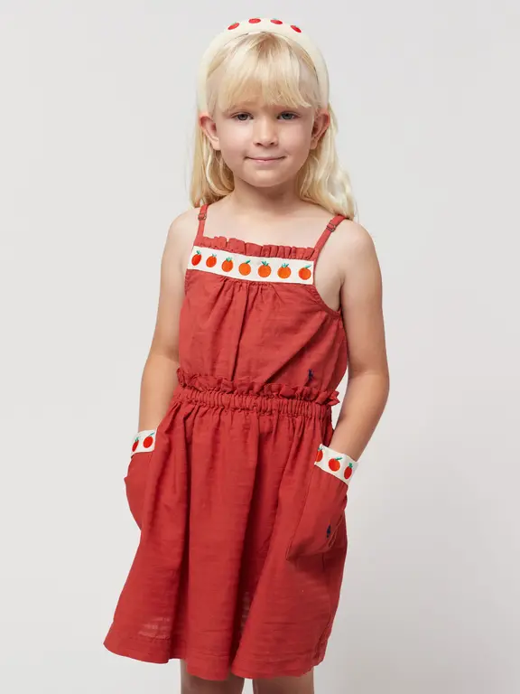 Bobo Choses tomato woven top // kids