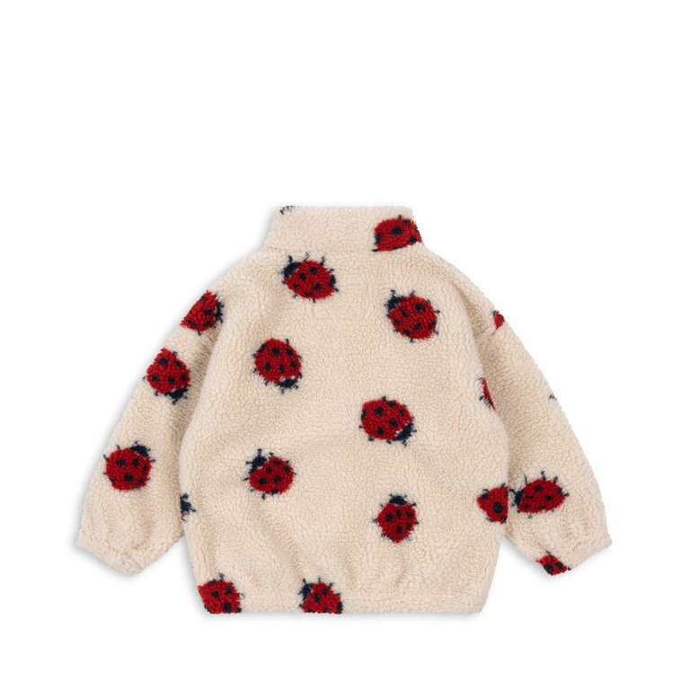 Konges Slojd jody teddy jacket //  ladybug sand