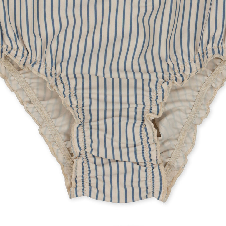 Konges Slojd collette swimsuit // blue stripe