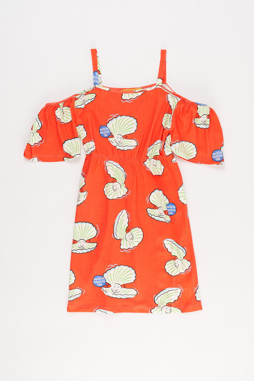 Maison Mangostan oysters dress // red