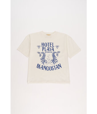 hotel playa t-shirt // cloudy white