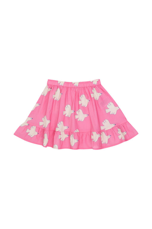 Tinycottons doves skirt // dark pink