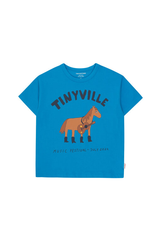 Tinycottons festival tee // blue