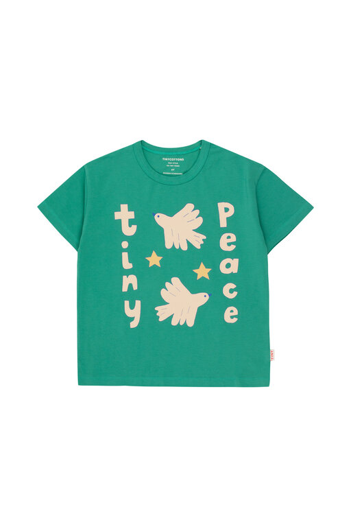 Tinycottons tiny peace tee // emerald