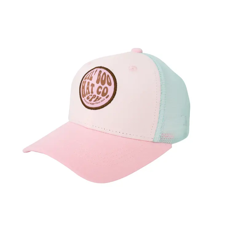 Lil' Boo trucker cap // pink