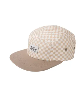 chess cap // brown