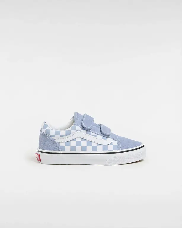 Vans UY old skool V color theory // checkerboard dusty blue