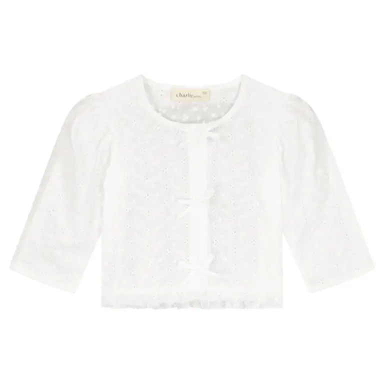 Charlie Petite kiara blouse // off white