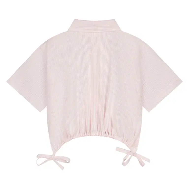 Charlie Petite kaylee blouse // pink stripe