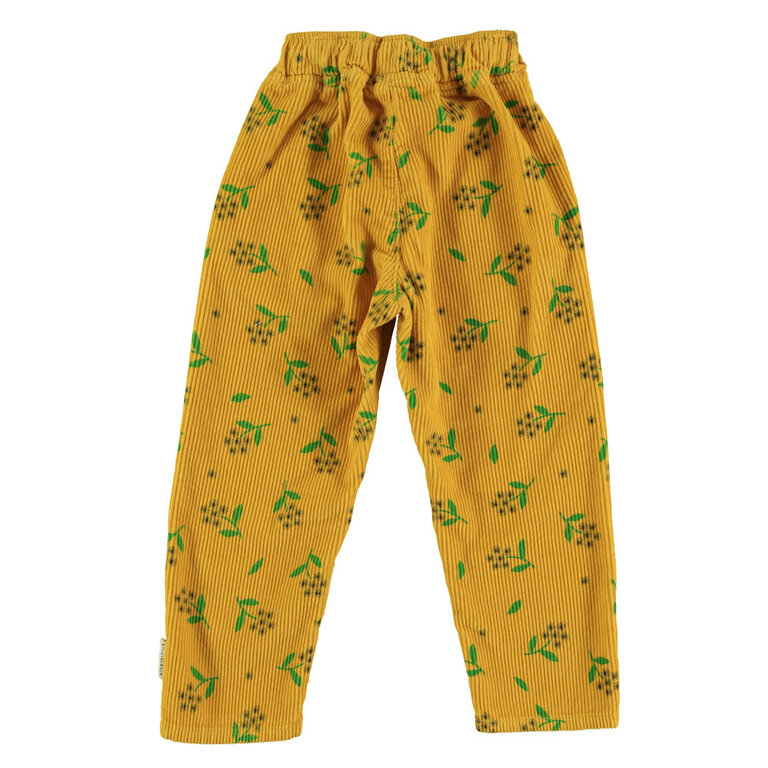 Piupiuchick trousers // yellow mustard flowers allover