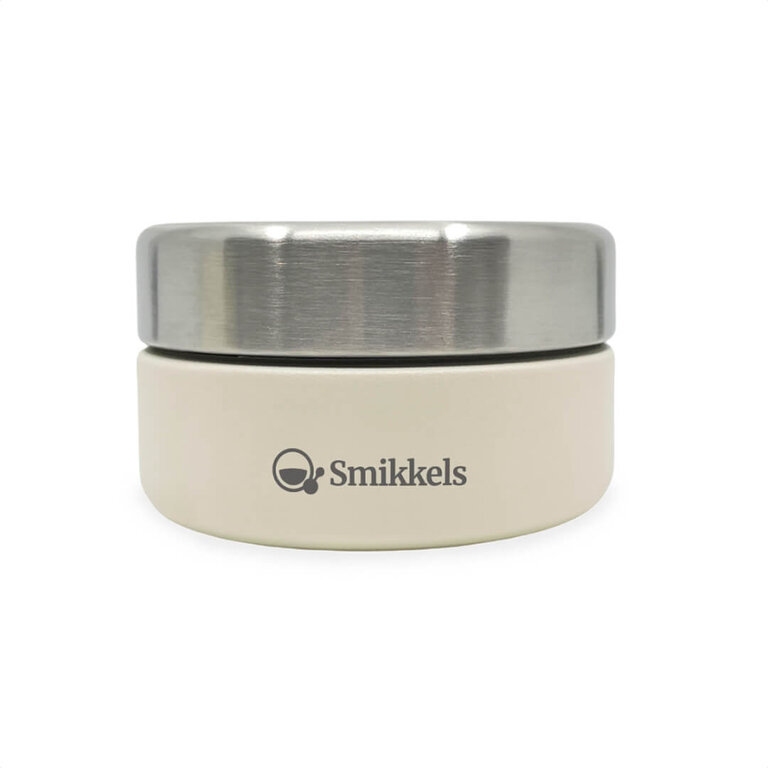 Smikkels RVS fruitbakje 280ml // zachtwit