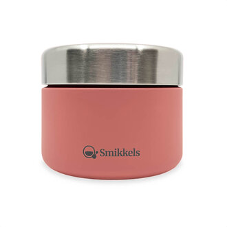Smikkels RVS fruitbakje 420ml // roze