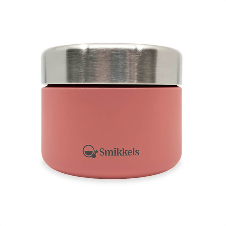 Smikkels RVS fruitbakje 420ml // roze