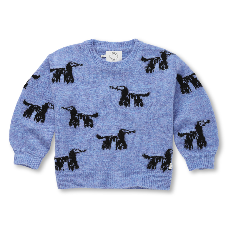 Sproet & sprout sweater dogs // molecule blue