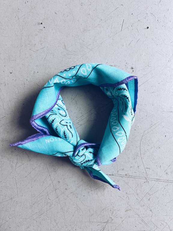 Studio Nilala bandana scarf // teal