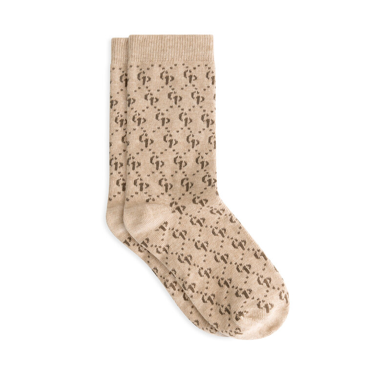 Charlie Petite jules cp socks // camel melange