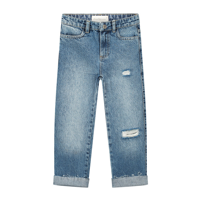 Charlie Petite josh jeans // stone blue