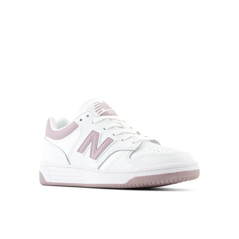 New Balance 480 kids // ice wine/white