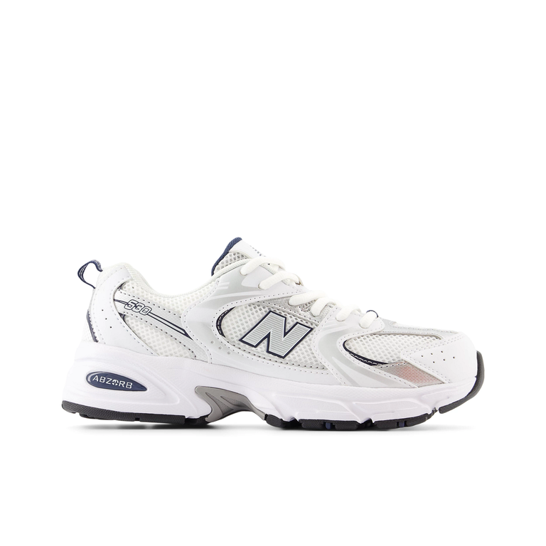 New Balance 530 teens // white/natural indigo