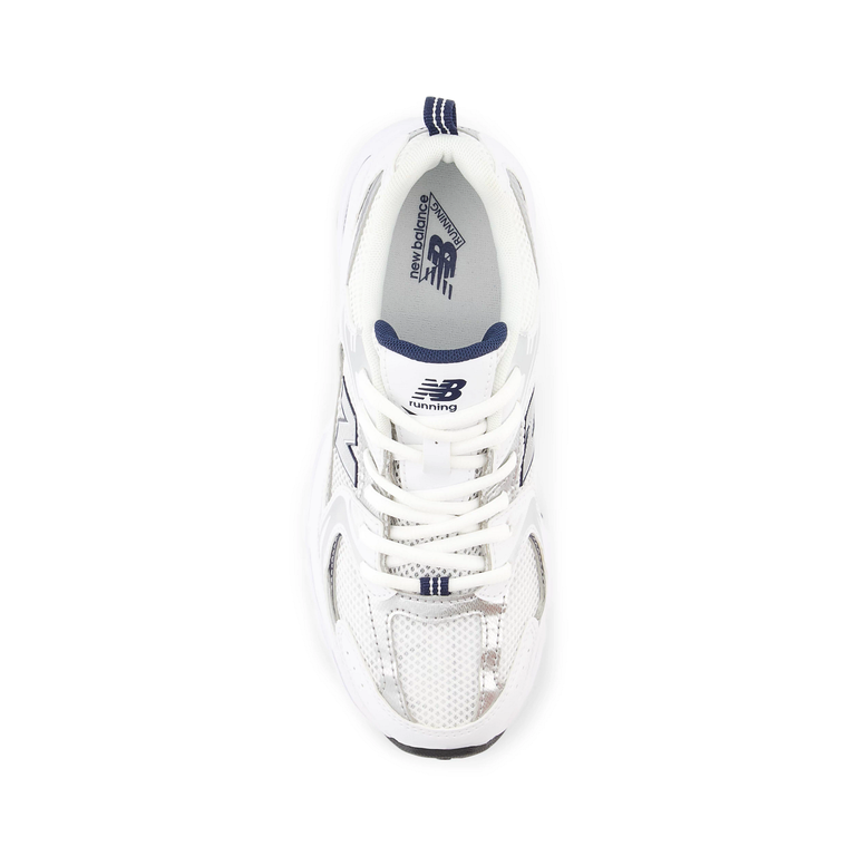 New Balance 530 teens // white/natural indigo