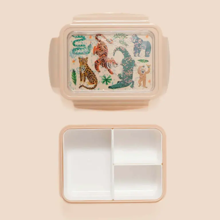 Petit Monkey lunchbox bento // upside down animals