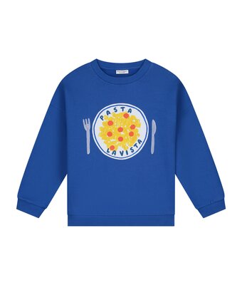 pasta la vista sweater // blue lagoon