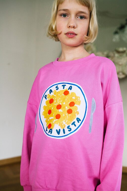 Daily Brat pasta la vista sweater // bubblegum bliss