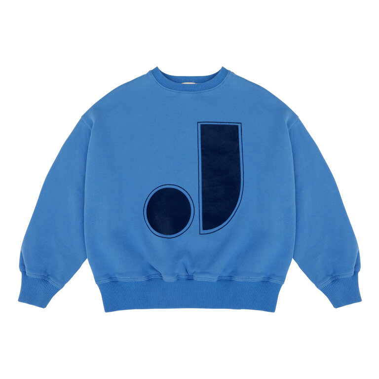 Jenest jules sweater // coral blue