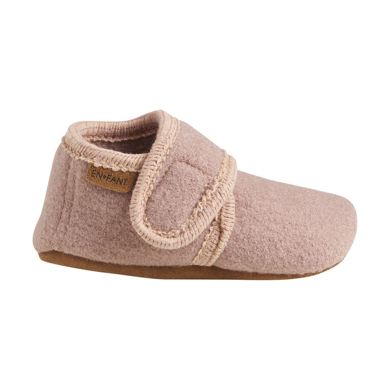 Enfant baby wool slippers // bark