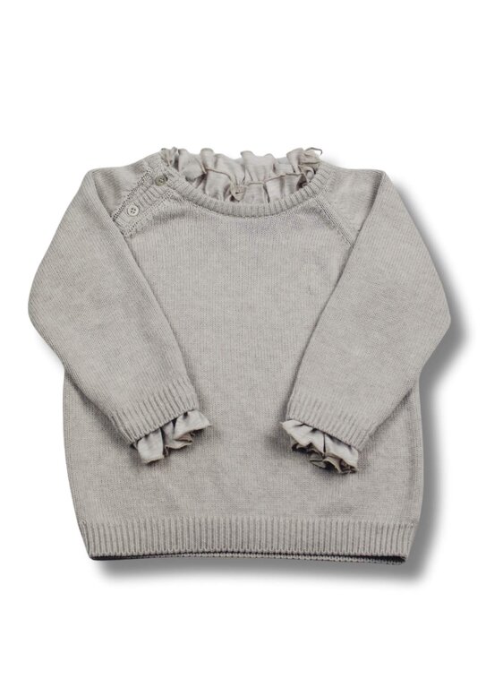 Two You Label dani knitted jumper // oat